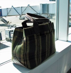 mini inkle loom handbag