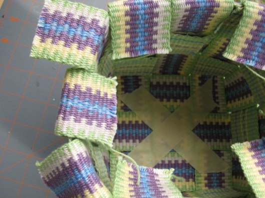inkle band basket project step 8