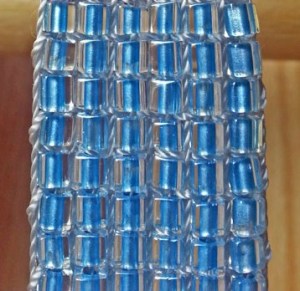 beadedinklebandbalanced weave